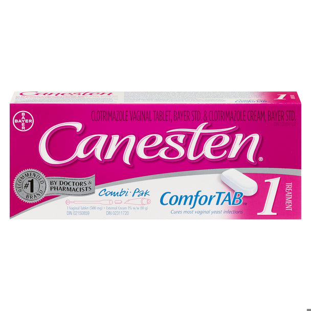 An image of CANESTEN COMBIPACK TREATMENT 500MG 1DAY by  First Care Pharmacy