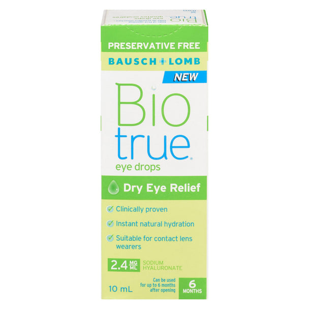 An image of B&L BIOTRUE EYE DROPS 2.4MG 10ML by  First Care Pharmacy