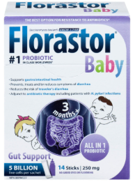 An image of FLORASTOR BABY PD PKT 14 by  First Care Pharmacy