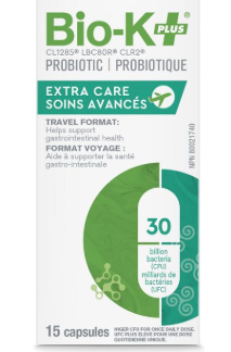 An image of BIO-K EXTRA CARE 30BILLION PROBIOTICS CAPS 15 by  First Care Pharmacy