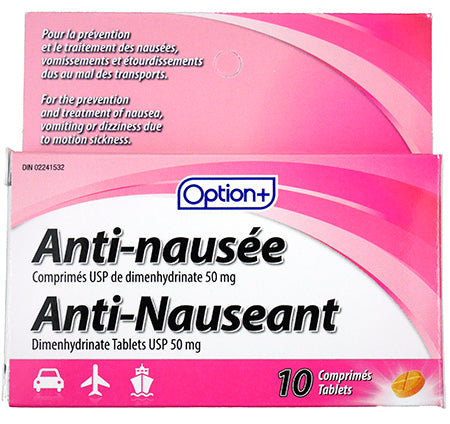 OPTION+ ANTI-NAUSEA TB 10 by  First Care Pharmacy