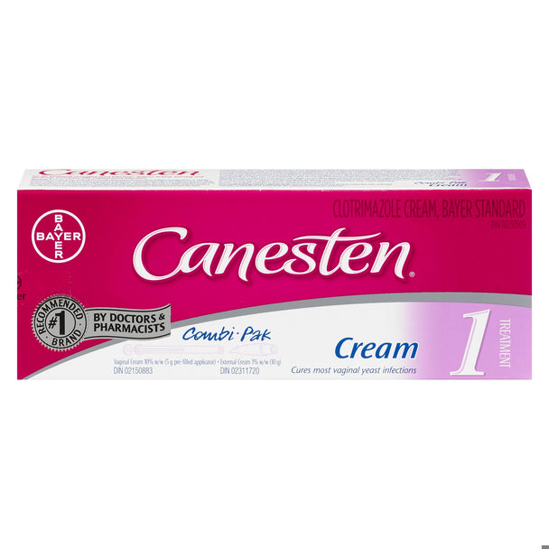 An image of CANESTEN CR 1 DAY COMBI PK by  First Care Pharmacy