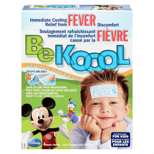 BEKOOOL KIDS COOLING GEL SHEETS 4 by  First Care Pharmacy