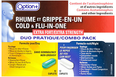 OPTION+ COLD & FLU CPLT DUO 24 by  First Care Pharmacy