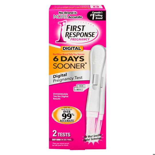 An image of FIRST RESPONSE PREGNANCY TEST DIGITAL 2 by  First Care Pharmacy