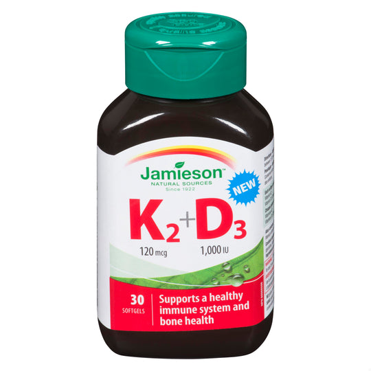 VITAMIN K2+D3 SOFTGEL 30 JAMIESON by  First Care Pharmacy