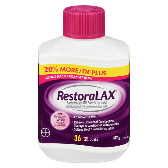 RESTORALAX 30+6 PD 612G by  First Care Pharmacy