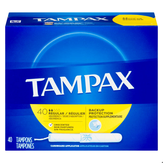 An image of TAMPAX BIODEGRADABLE APPLICATOR RG 40 by  First Care Pharmacy