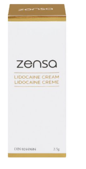 An image of ZENSA CR ANAESTHETIC 5% LIDOCAINE 2.5G by  First Care Pharmacy