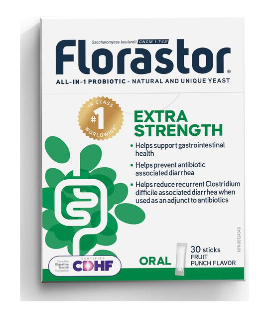 An image of FLORASTOR XST PD PK 30 by  First Care Pharmacy