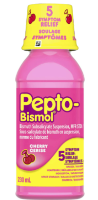 Pepto-Bismol Cherry Liquid, 230 ml by  First Care Pharmacy