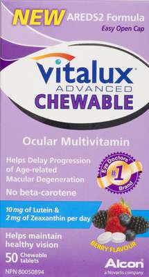 Vitalux Advance Chewable Cplt, 50 by  First Care Pharmacy