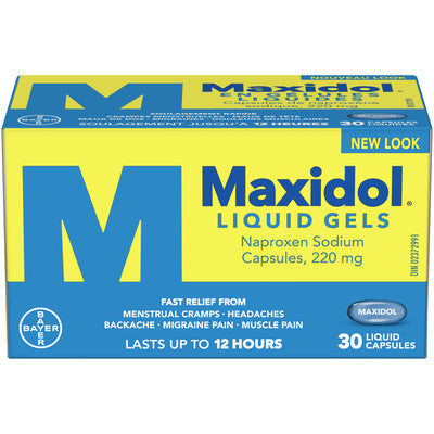 Maxidol Liquid Gels | 30 Liquid Capsules by  First Care Pharmacy