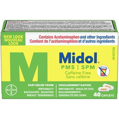 Midol Complete Extra Strength PMS - 40 Caplets by  First Care Pharmacy