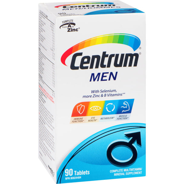 Centrum Hommes | 90 Tablets by  First Care Pharmacy