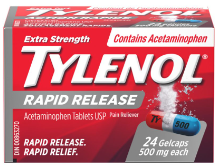 Tylenol Xst Rapid Release Gelcaps, 24 by  First Care Pharmacy