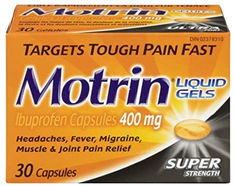 MOTRIN® 400 mg Tablets, 45 ( Ibuprofen 400 mg) by  First Care Pharmacy