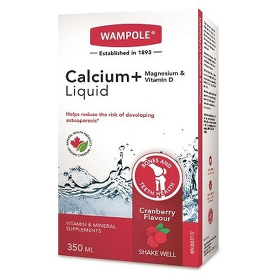 Calcium & Magnesium With Vitamin D Cranberry Liquid | 350 ml by  First Care Pharmacy