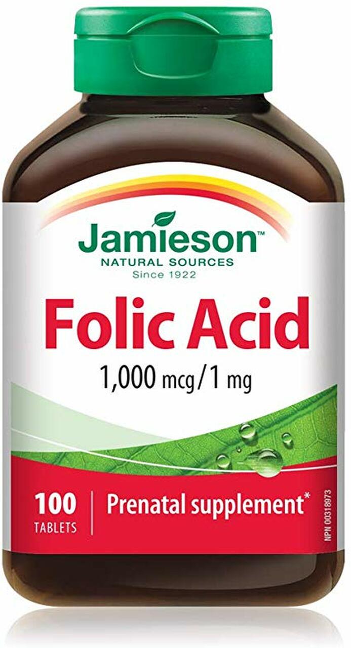 Folic Acid Tb 1mg | 100 Tablets by  First Care Pharmacy