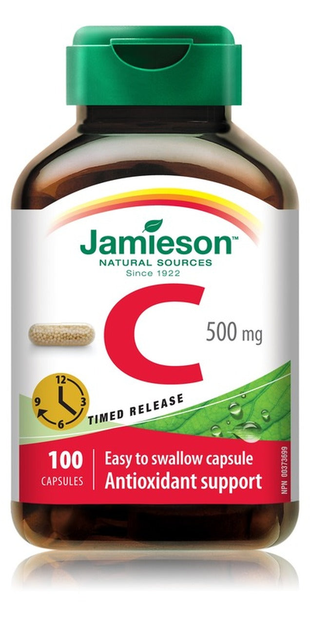 Vitamin C Time Release Caps 500mg | 100 Tablets by  First Care Pharmacy