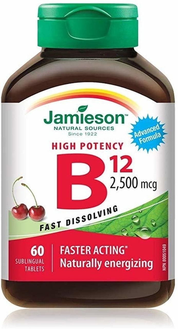 Vitamin B12 2500mcg Sublingual Tb | 60 Tablets by  First Care Pharmacy