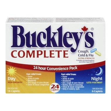 Buckley's Complete Extra Strength Day + Night Pack by  First Care Pharmacy