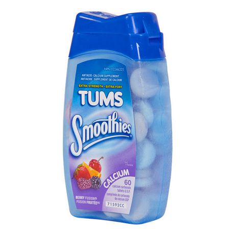 Tums Xst Smoothies Berry Fusion, 60 by  First Care Pharmacy