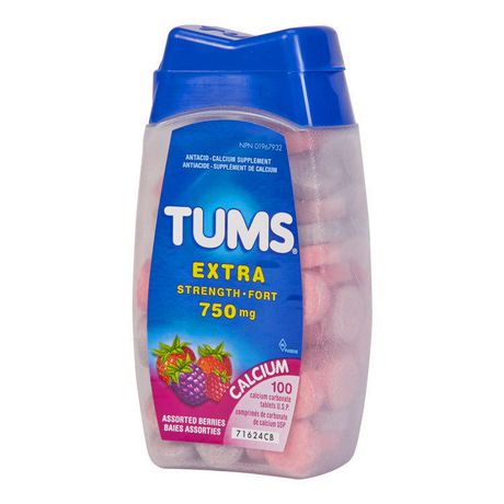 Tums Xst Berry Astd Tb, 100 by  First Care Pharmacy