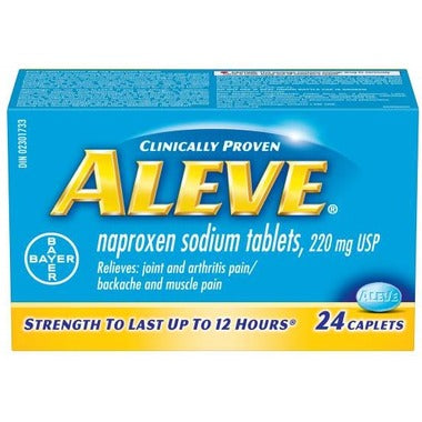 Aleve Caplets 220mg, 24 Caplets by  First Care Pharmacy