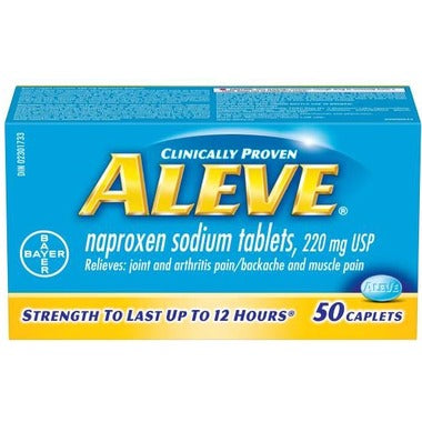 Aleve Caplets 220mg, 50 Caplets by  First Care Pharmacy