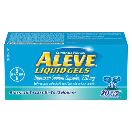 Aleve Liquid Gels Capsules 220 mg, 20 Liquid Gels by  First Care Pharmacy