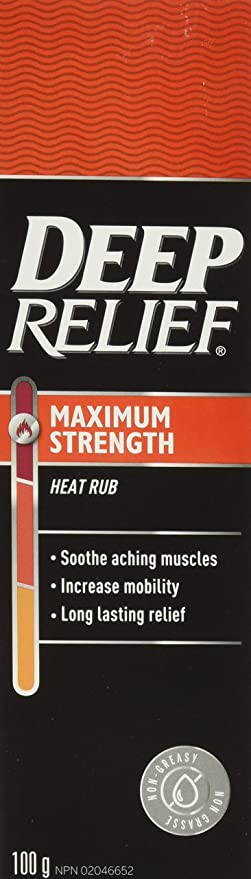 Deep Relief Ultra Rub Muscle Pain, 100 g by  First Care Pharmacy