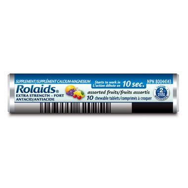 Rolaids Extra Strength Tablets Fruit Roll 10 by  First Care Pharmacy