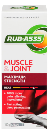 Rub A535 Heat Cr Maximum Strength, 100 by  First Care Pharmacy