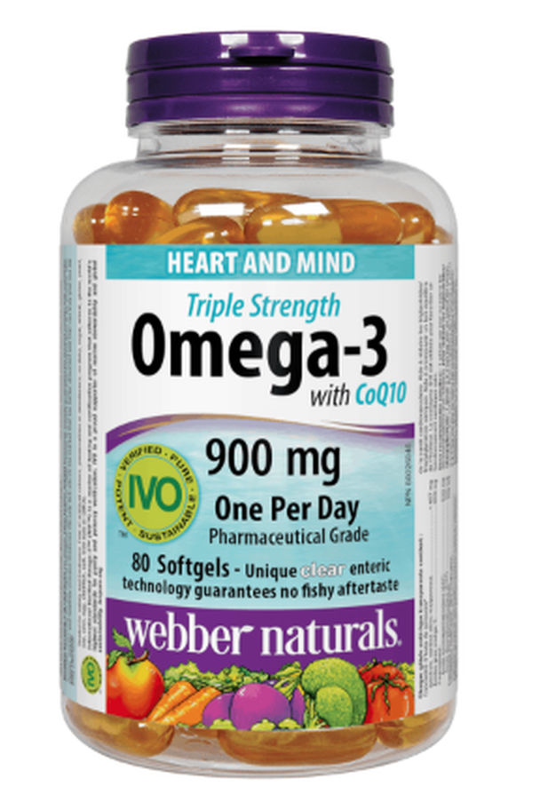 Omega 3 Triple/Q10 Softgel | 80 Tablets by  First Care Pharmacy