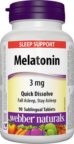 Melatonin Tb 3mg Sublingual Web | 90 Tablets by  First Care Pharmacy