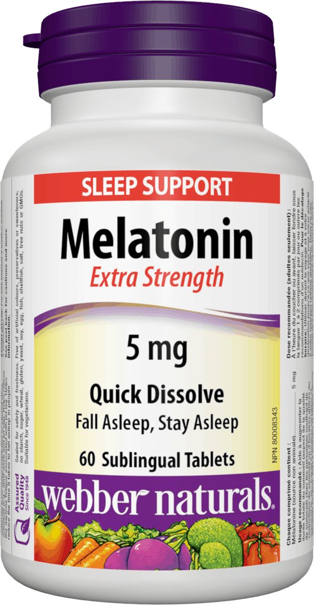 Melatonin Xst Tb 5mg Easy Dissolve | 60 Tablets by  First Care Pharmacy