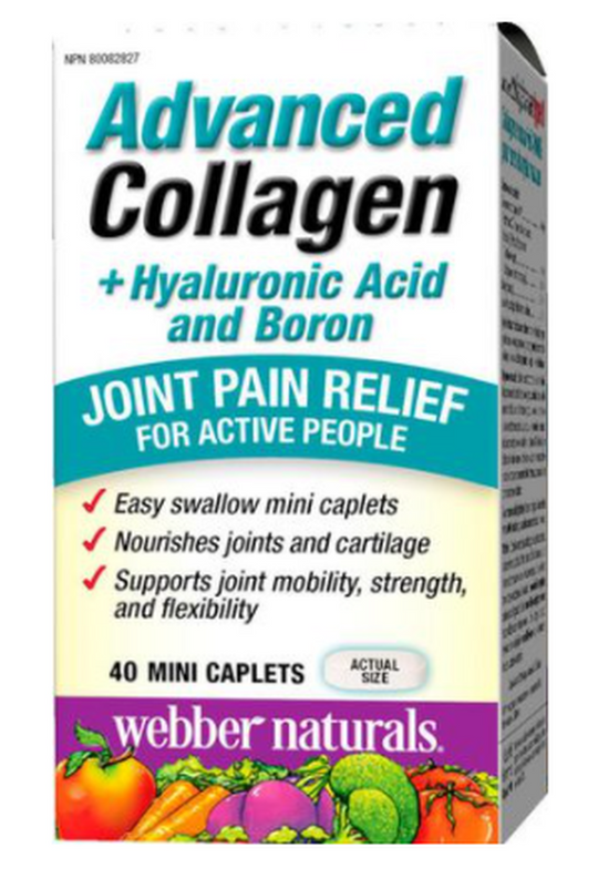 Collagen Advanced With Hla+Boron Min Tb | 40 Tablets by  First Care Pharmacy