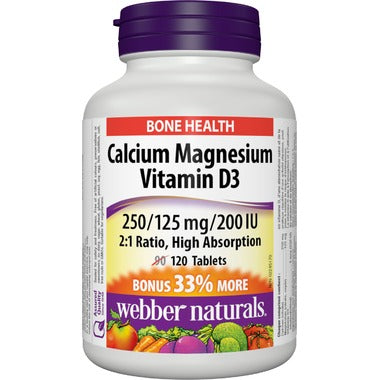 Calcium&Magnesium Citrate W/D Tb Web 90+30 | 120 Tablets by  First Care Pharmacy