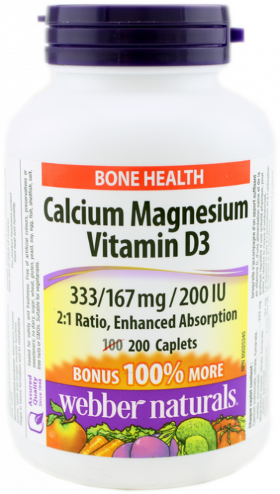 Calcium & Magnesium W/Vit D Cplt Web, 100+100 by  First Care Pharmacy