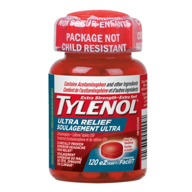 Tylenol Ultra Relief Migraine Tb, 120 eZTabs by  First Care Pharmacy